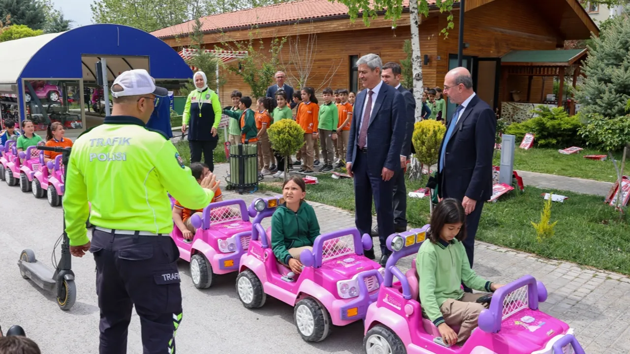 Konya Selçuklu'daTrafik Eğitim Parkı’na ziyaret