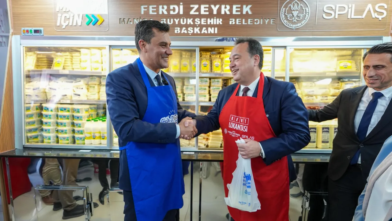 Manisa’da Kent Lokantası ve Halk Mandıra Akhisar’da hizmete açıldı