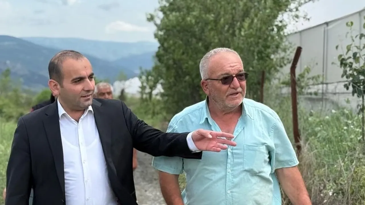 Tokat’ta dolu felaketinin izleri yerinde görüldü