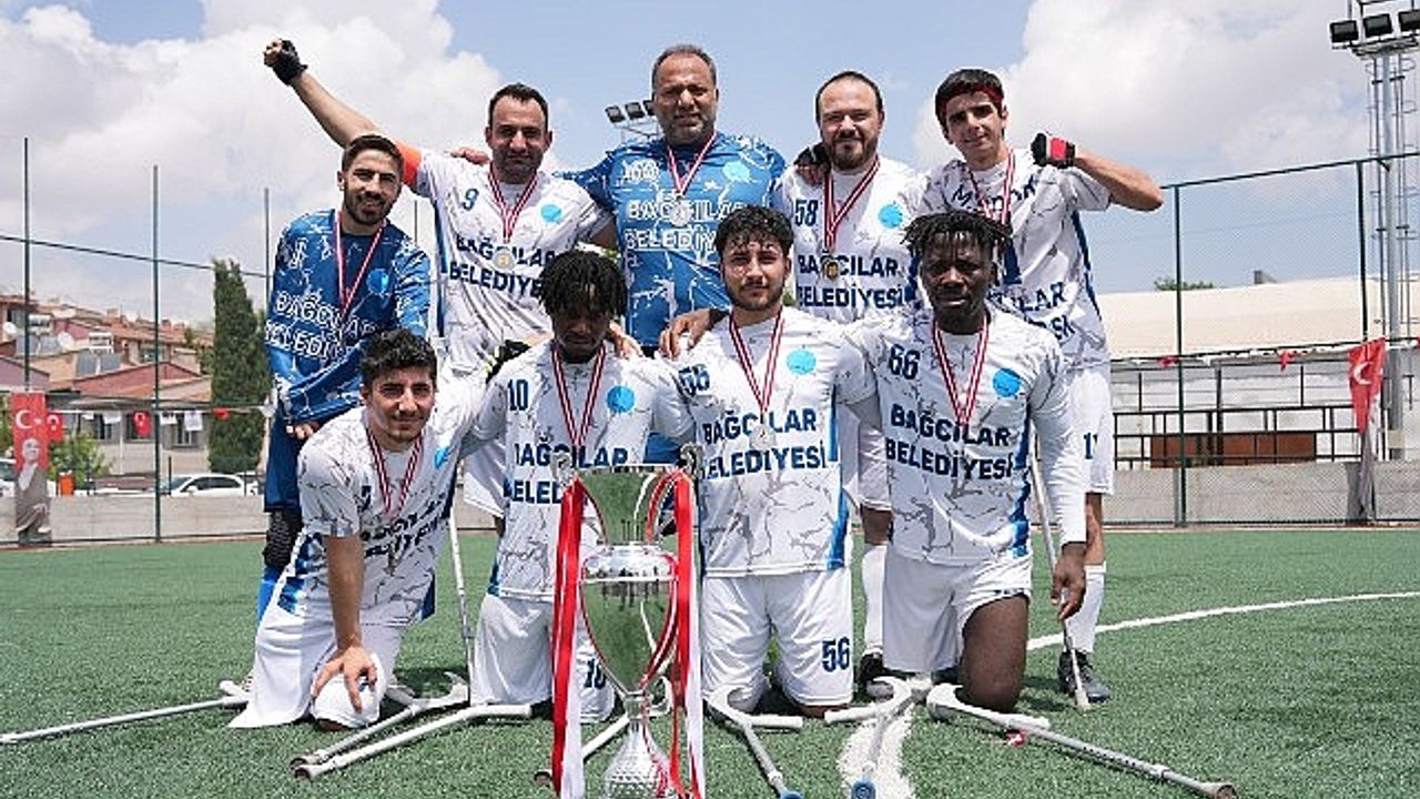 “Bağcılar Belediyesi Ampute Futbol Takımı Süper Lig’e yükseldi”
