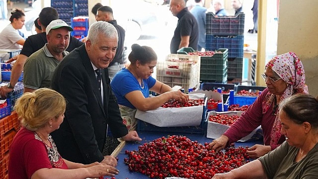 Başkan Türkmen Sahada
