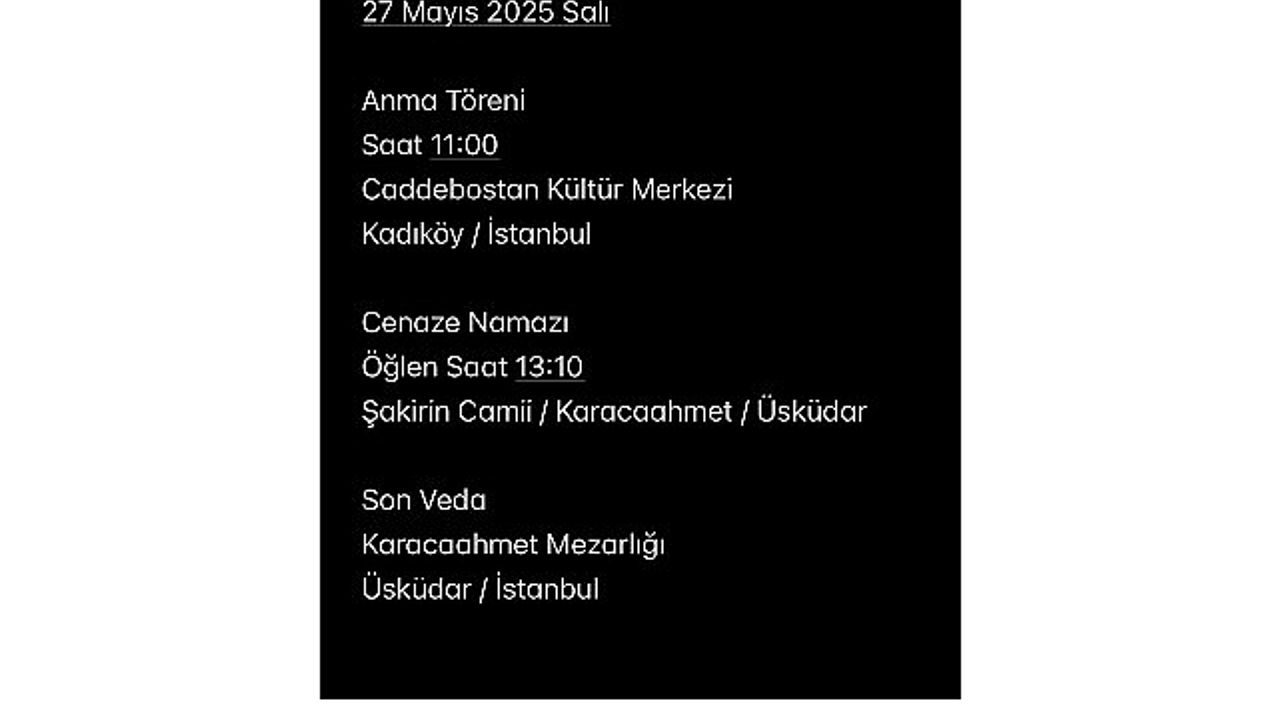 İlhan Şeşen’e Veda Töreni