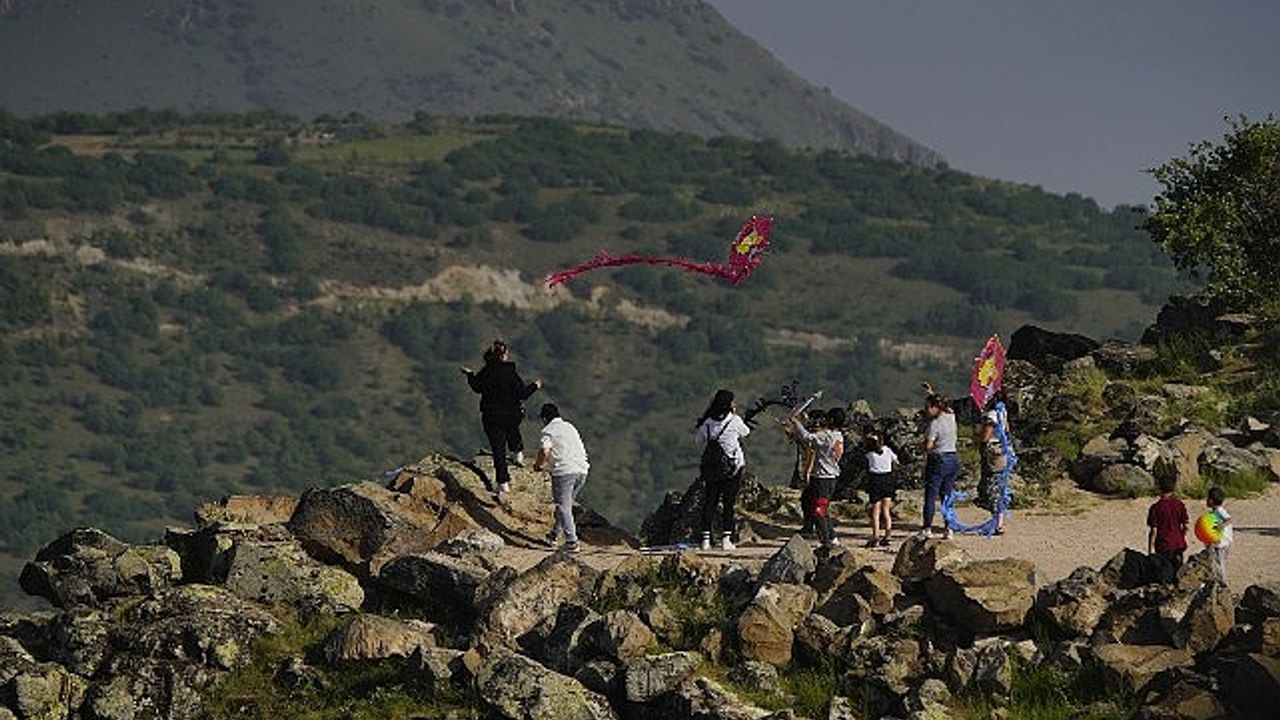 Kahveci Dağı’nda Festival Havasında “Uçurtma Şenliği”