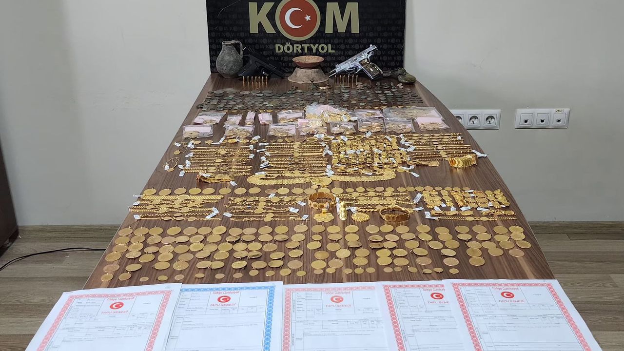 Hatay Dörtyol'da Kuyumculara Operasyon…