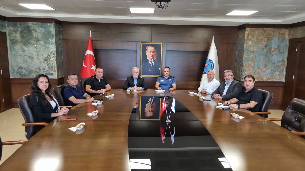 Arsuz Emniyet Müdürü Gün’den İTSO’ya Ziyaret