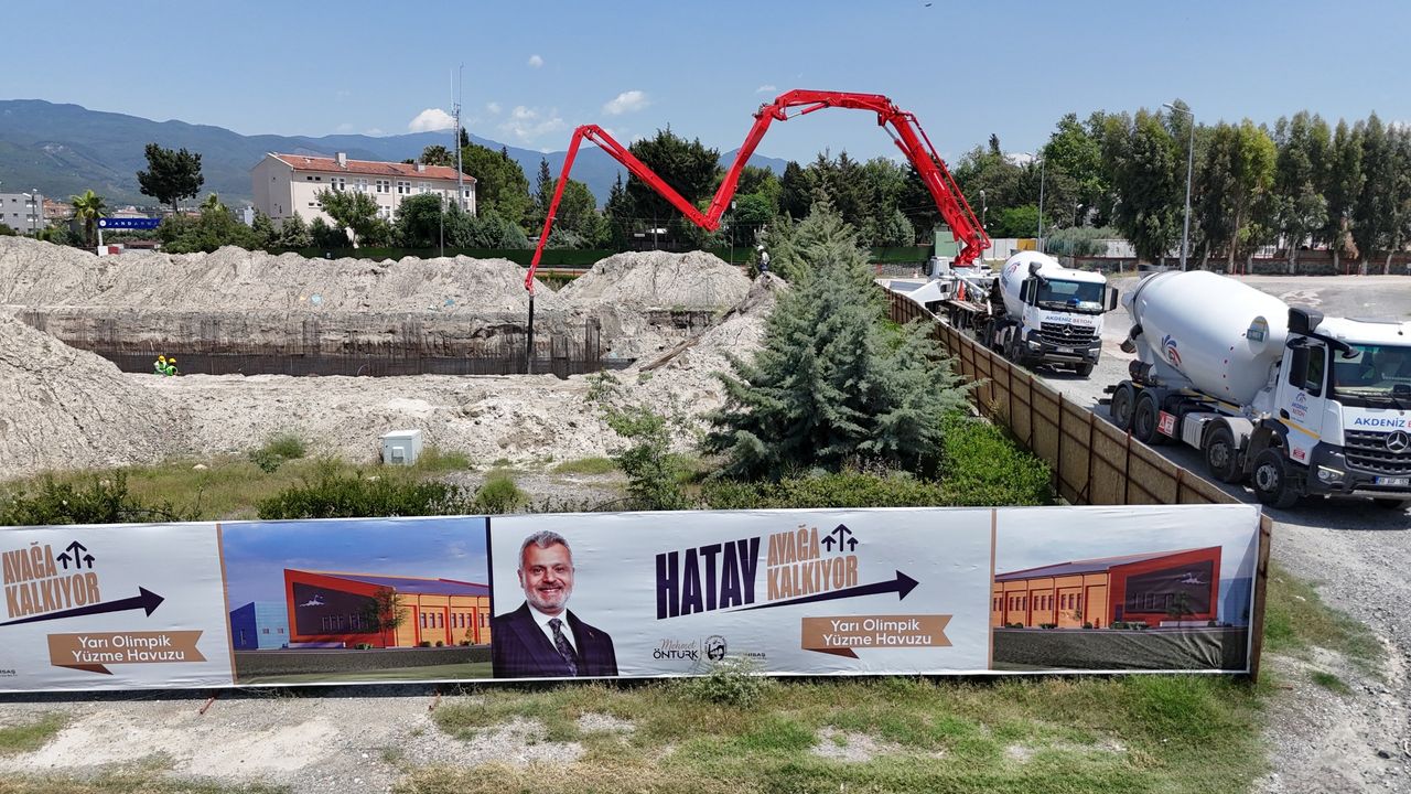 HBB’den  Erzin’e Yarı Olimpik Havuz