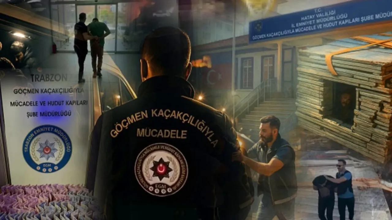 51 ilde düzensiz göçte 98 organizatör tutuklandı!
