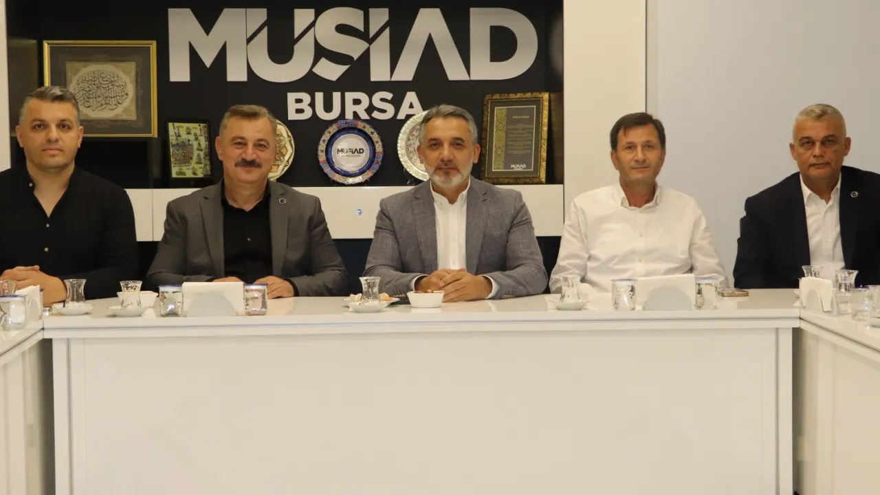 Anahtar Parti Bursa’dan MÜSİAD’a ziyaret!