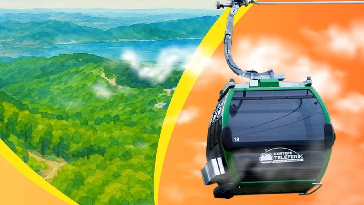 Kartepe Teleferik’te bayrama özel yüzde 50 indirim