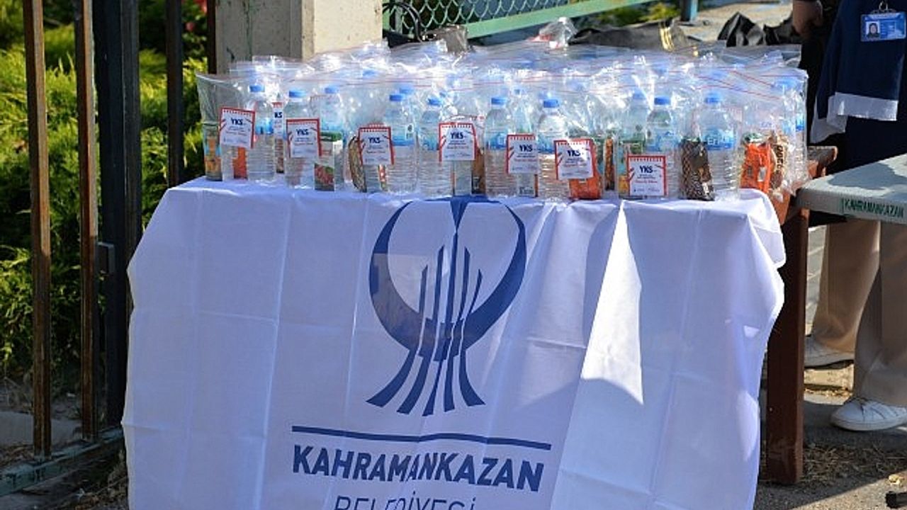 Kahramankazan Belediyesi’nden YKS Adaylarına Destek