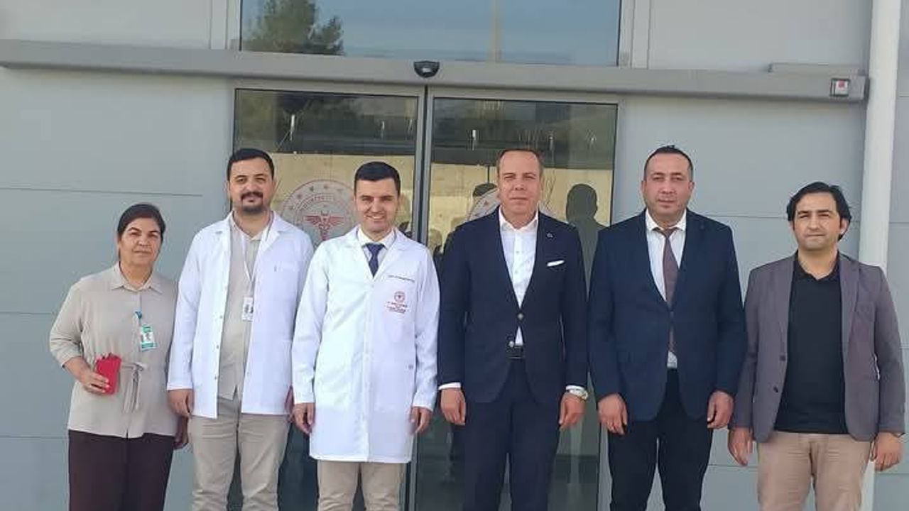 Hastanesi Müdürü Örtlek’ten Veda Ziyaretleri