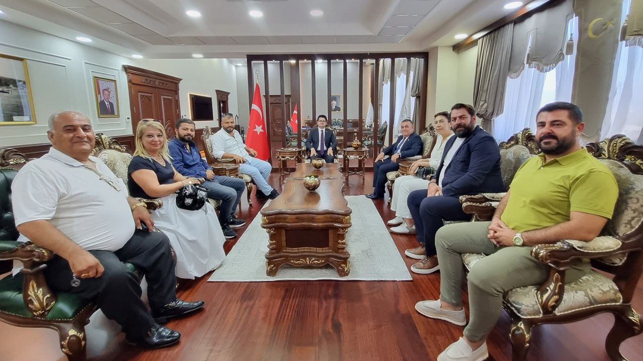 ARİAD’tan Kaymakam Eroğlu’na Ziyaret