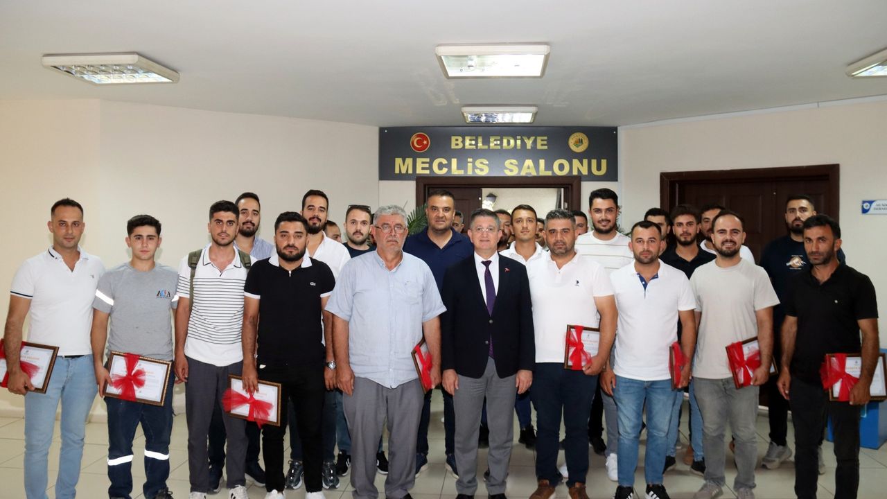 Gönüllü İtfaiye Erlerine Teşekkür