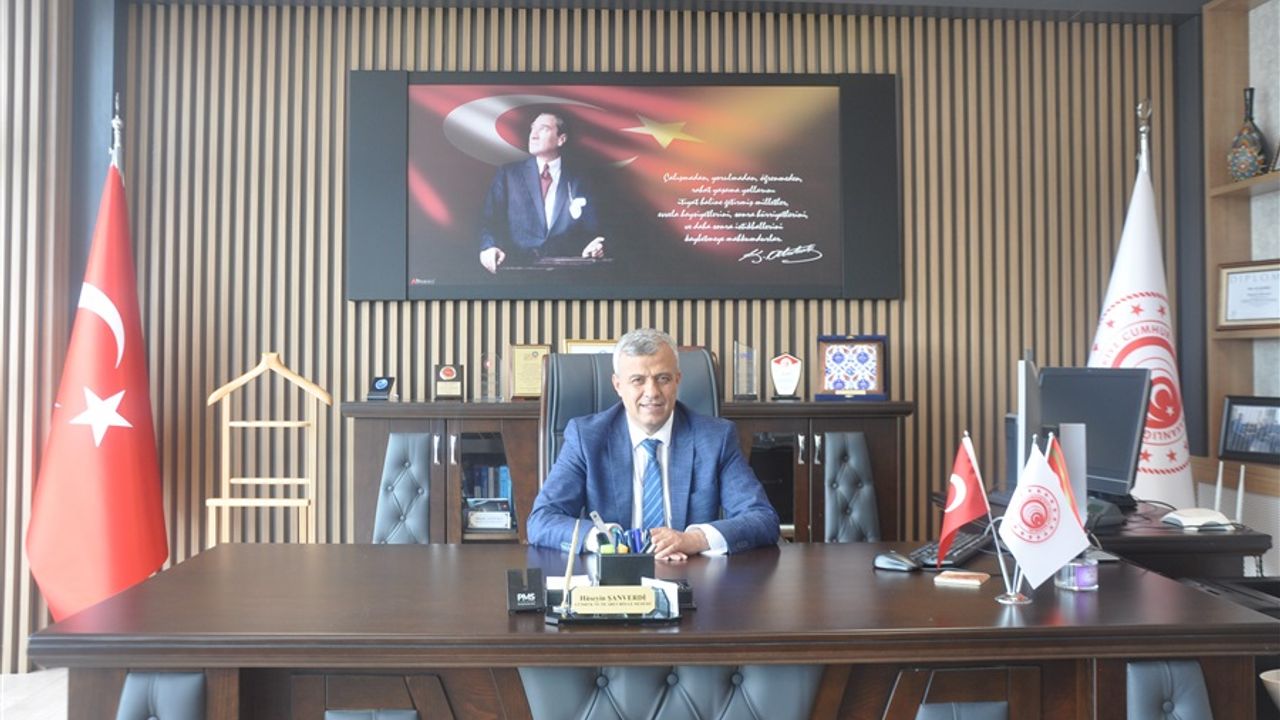 Şanverdi, İpekyolu Gümrük ve Dış Ticaret Bölge Müdürü…