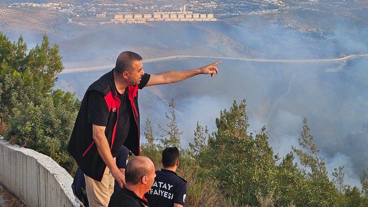 Sınırdaki Orman Yangınına HBB’den Müdahale…