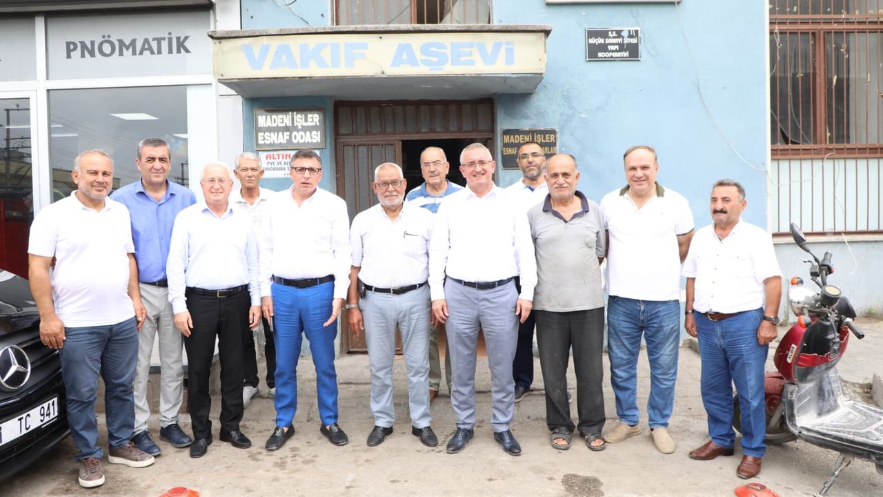 Kaymakam Önder'den İSÇEV’e Ziyaret