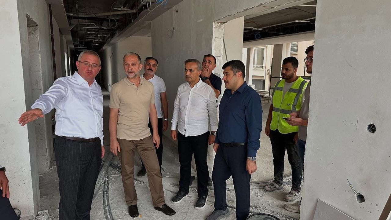 İskenderun'da Eğitim yatırımları yerinde incelendi