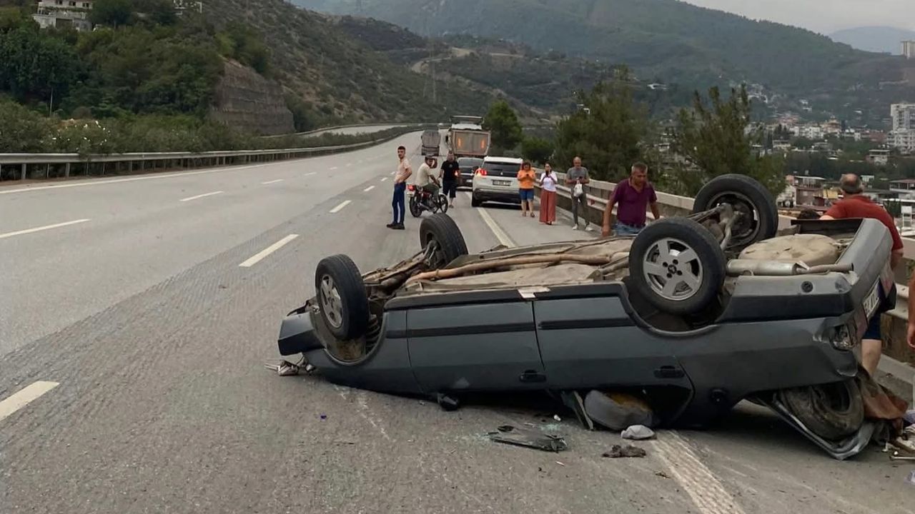 İskenderun TEM otoyolunda kaza: