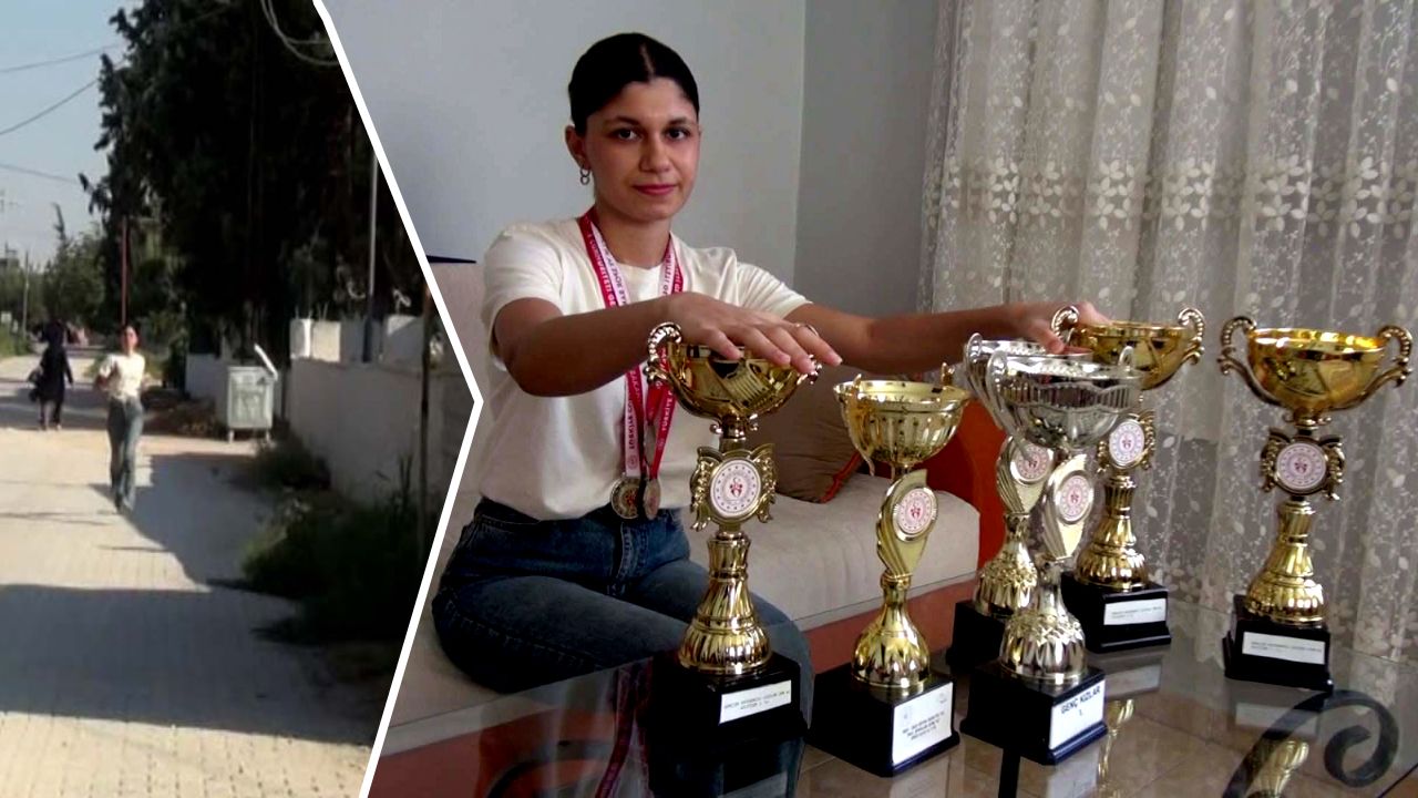 Sokak ve bahçelerde antrenmanla kupalar kazandı…