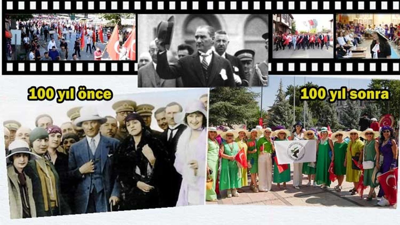 "100. Yılda 100 Şapka" defilesinde Hatay Rüzgârı Esti