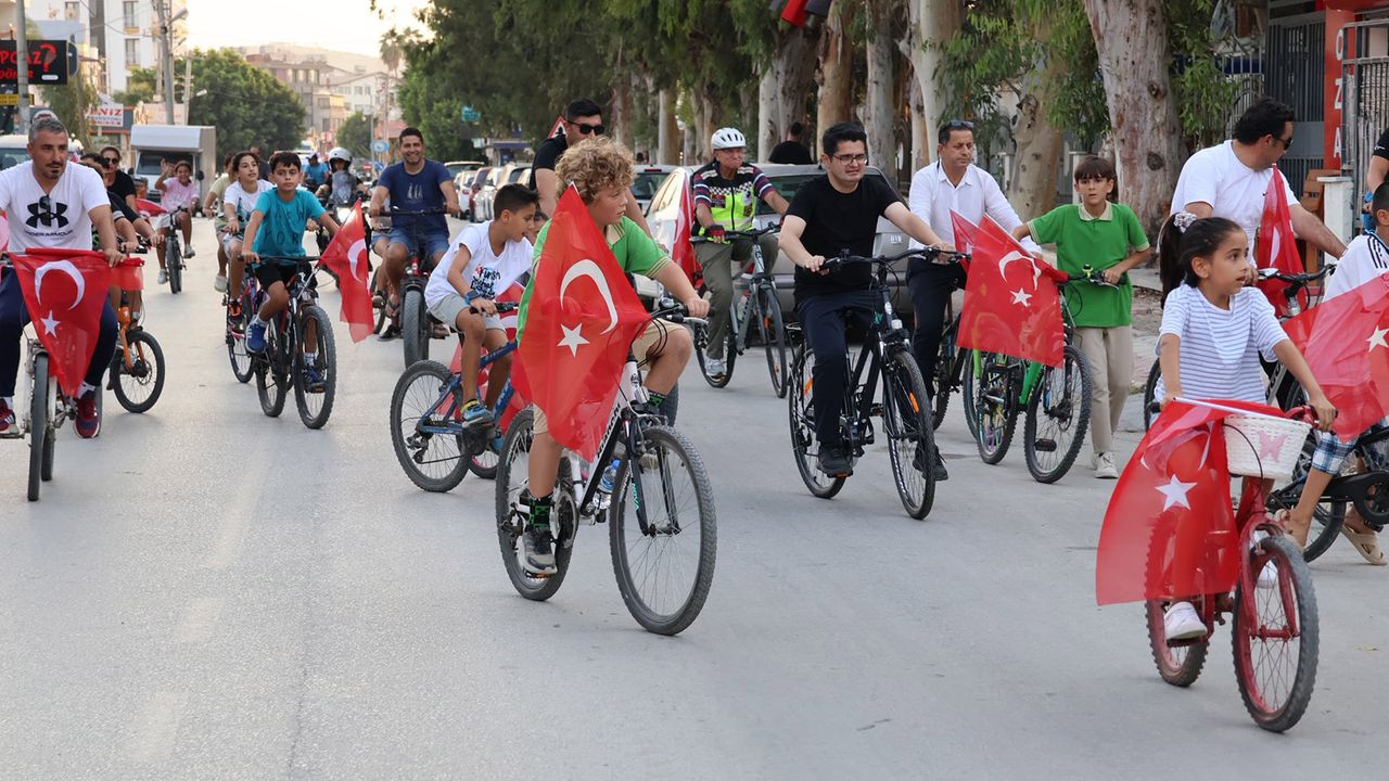 Arsuz’da Avrupa Spor Haftası Bisiklet Turu…