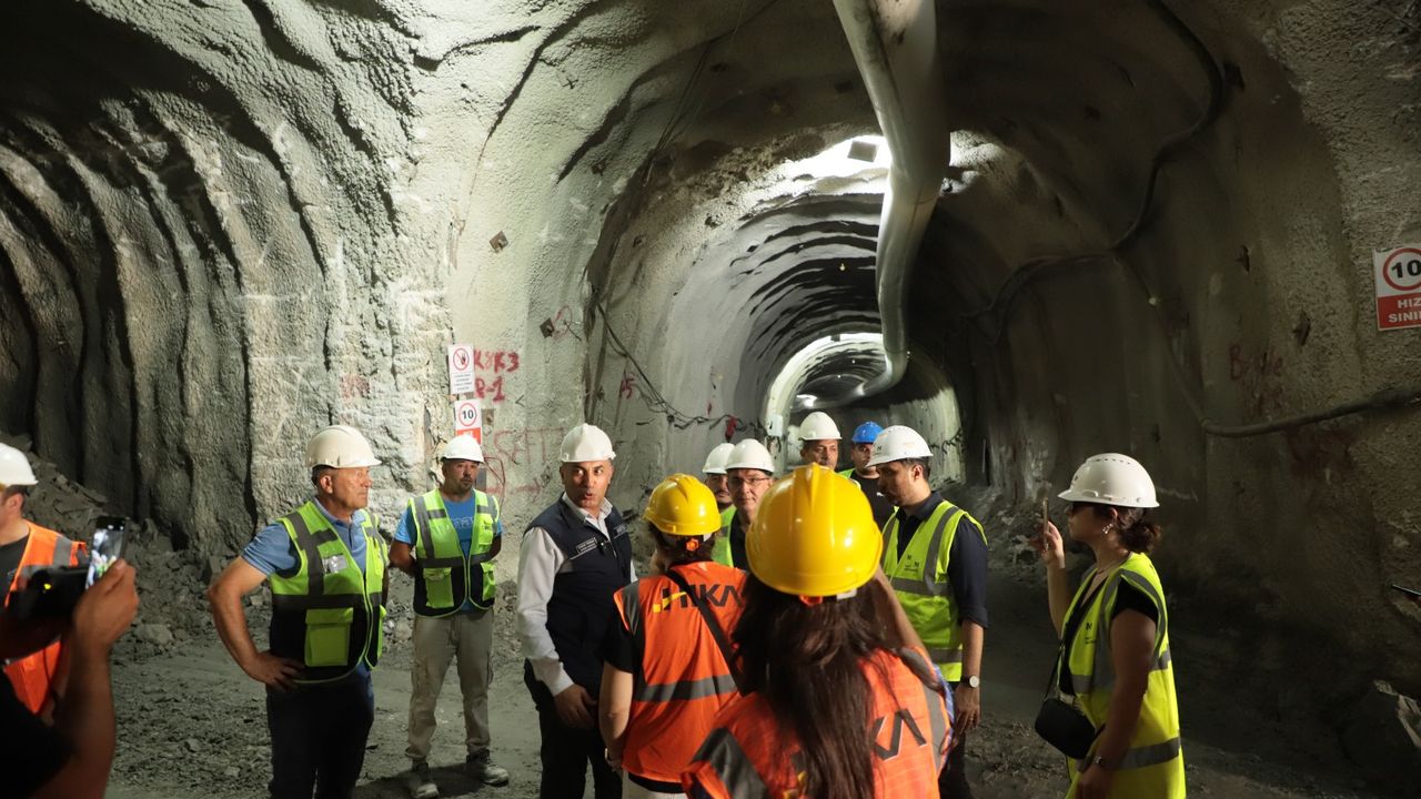 Türkiye’nin en büyük atıksu tüneli inşa ediliyor...