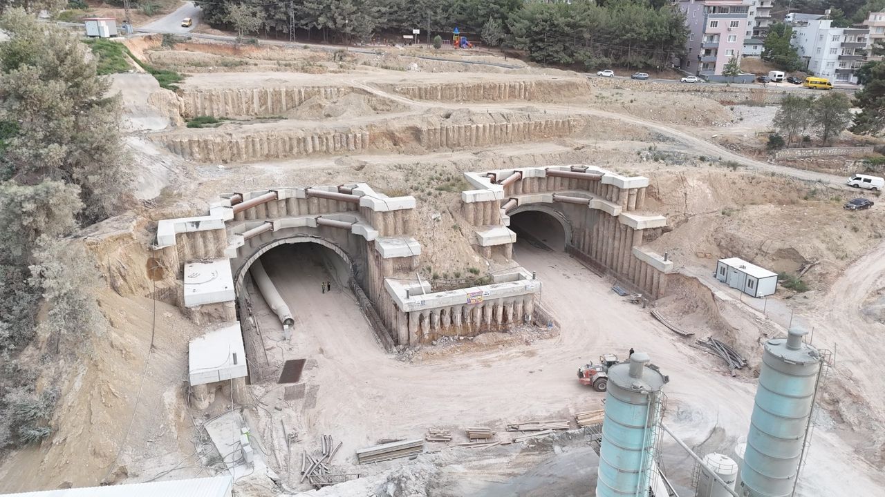 Belen-Topboğazı Tünelinde hummalı çalışma…