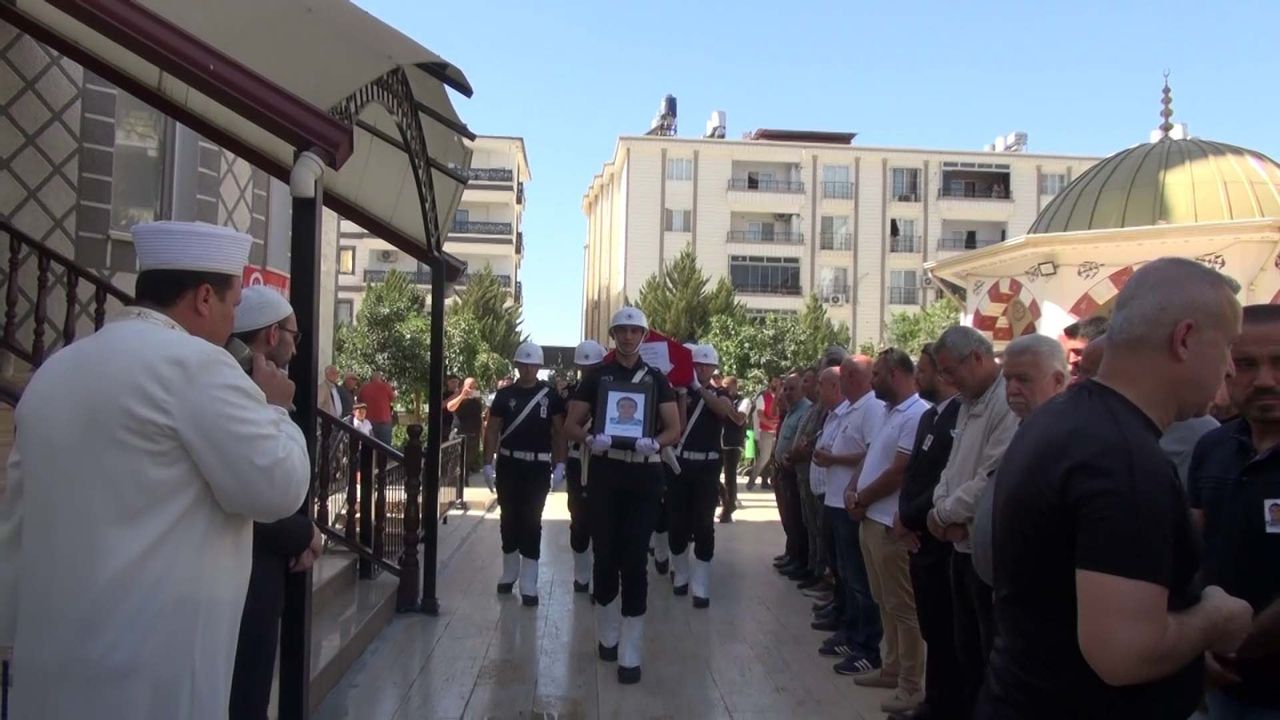 Kalbine yenilen Polis son yolculuğuna uğurlandı