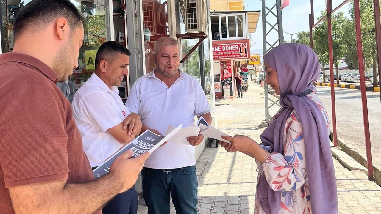 Hassa'da vatandaşa şeker tüketimi farkındalığı…