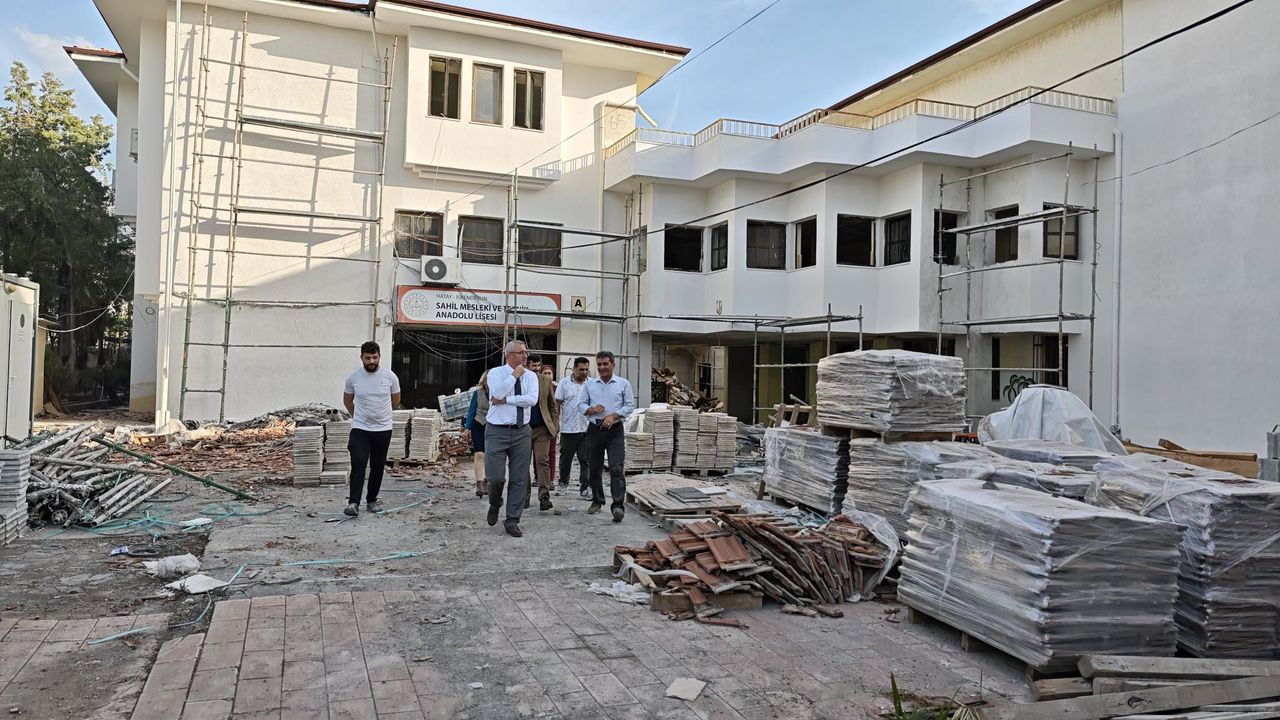 Kaymakam Önder’den Eğitim Yatırımlarına Yakın Takip