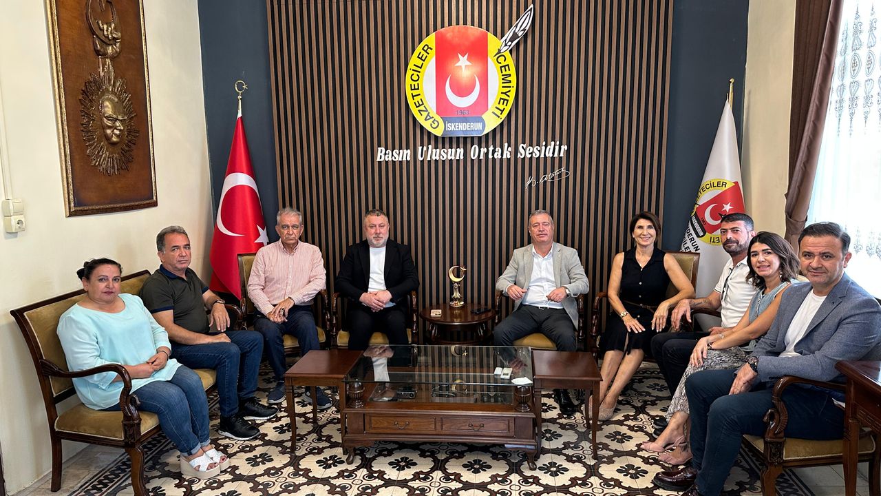 İGEV’den Gazeteciler Cemiyeti’ne Ziyaret