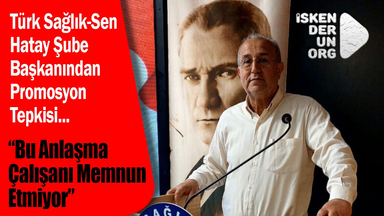 Türk Sağlık-Sen Şubeden Promosyon Tepkisi!