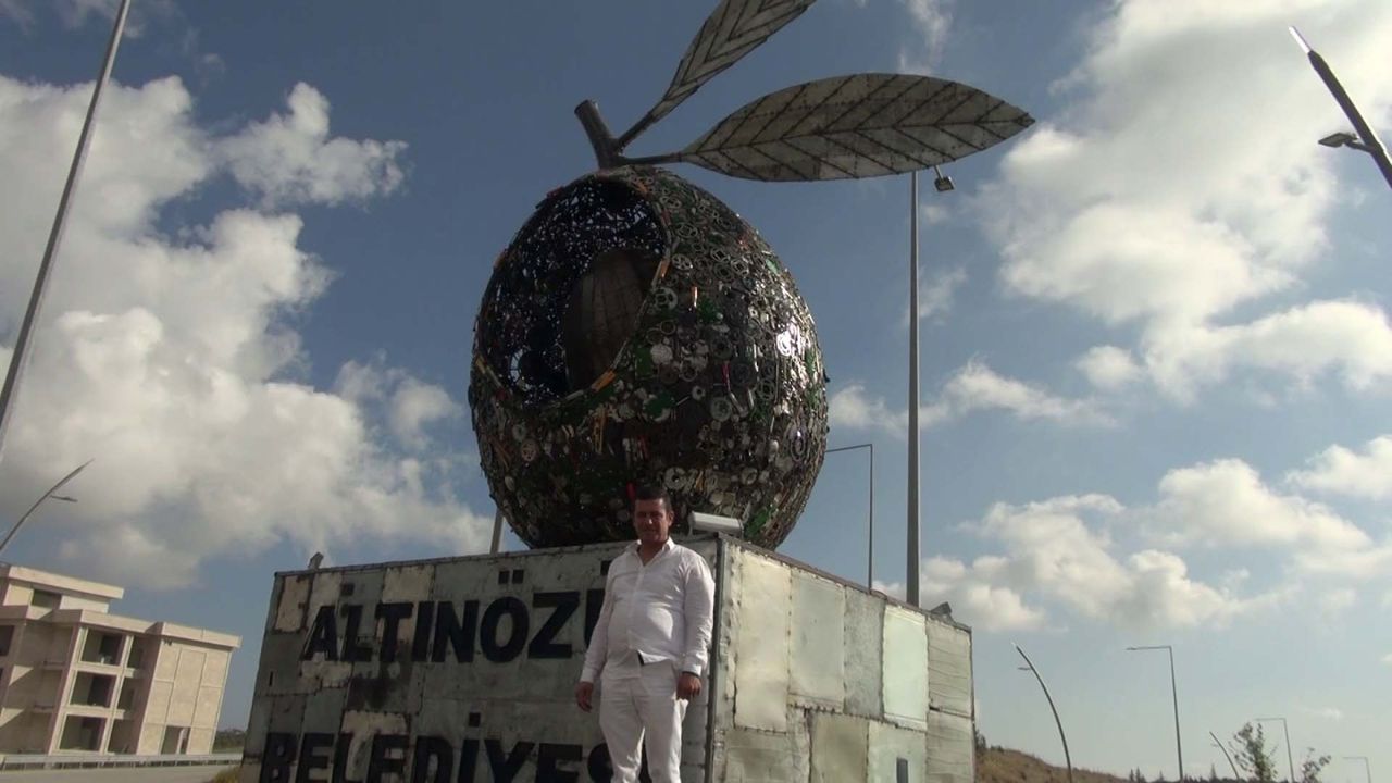 5 Ton Atık 50 Bin Parçadan Altınözü’ne Zeytin