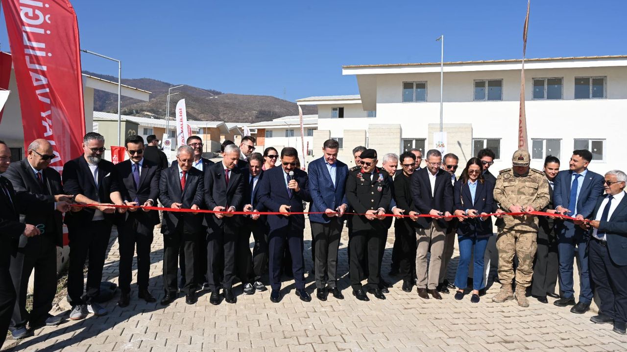 HMKÜ 100. Yıl Köyü 3. Faz Açılışı Yapıldı