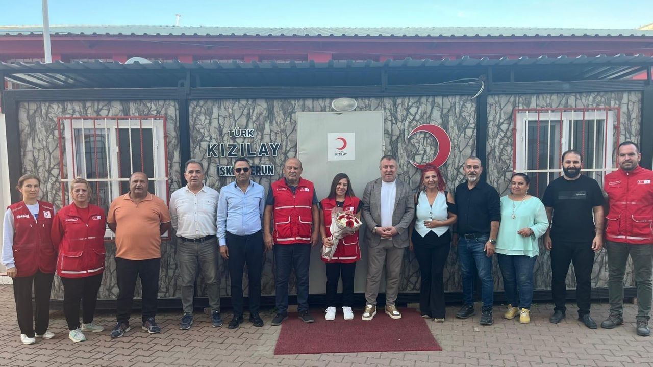 Türk Kızılay İskenderun Şubesi'ne Ziyaret