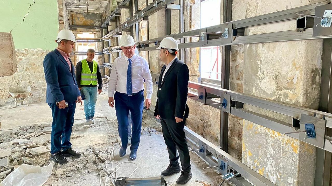 Kaymakamdan Tarihi Lisesi’nde İnceleme