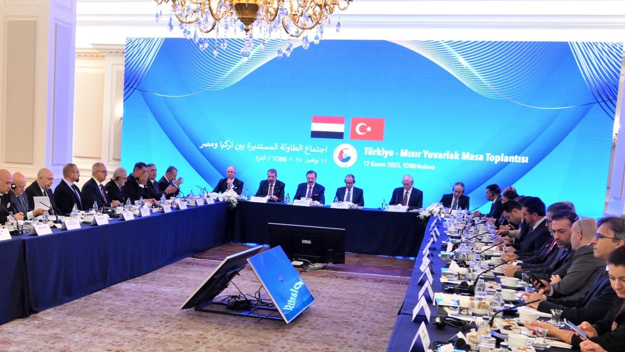 İTSO Başkanı Yılmaz, Türkiye-Mısır Ekonomi Zirvesinde