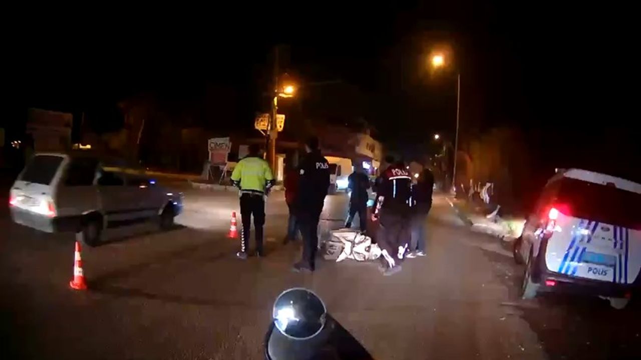 Asri Mezarlığı Kavşağında trafik kazası…