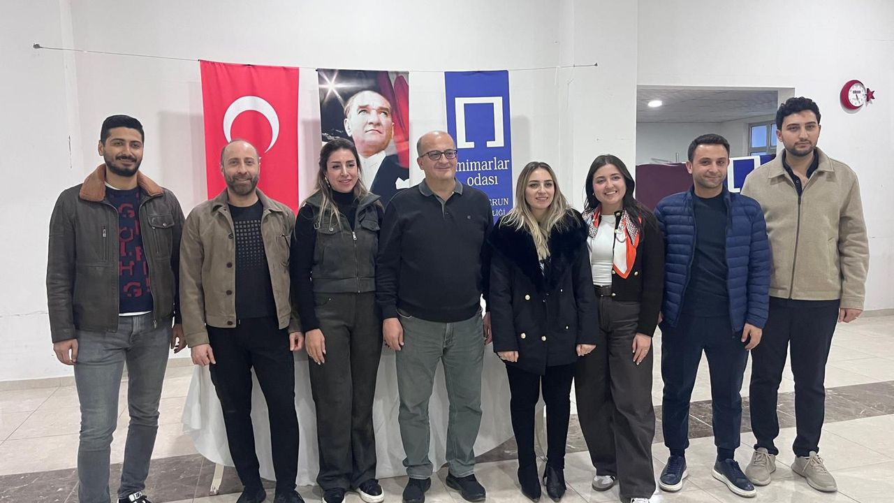 Mimarlar Odası Temsilciliğinde Başkan Tanın…