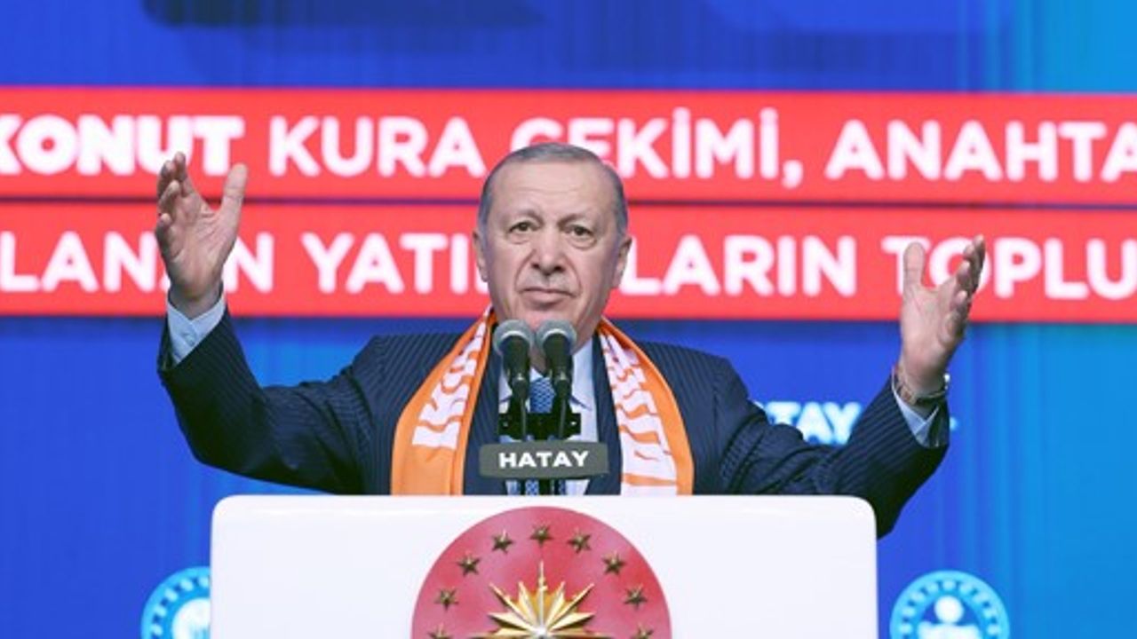 Erdoğan 455 Bin’inci Afet Konutunu Teslim töreninde konuştu…