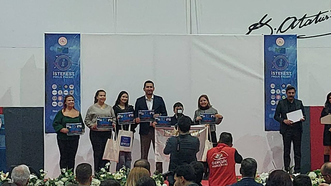 Erzin Fen Lisesi’nden İSTEFEST’te iki Şampiyon