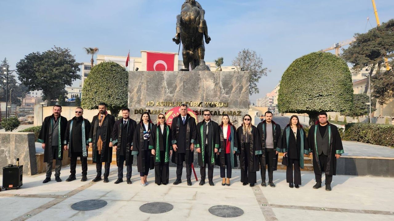 Hatay Barosu 82. Kuruluş Yılını Törenle Kutladı