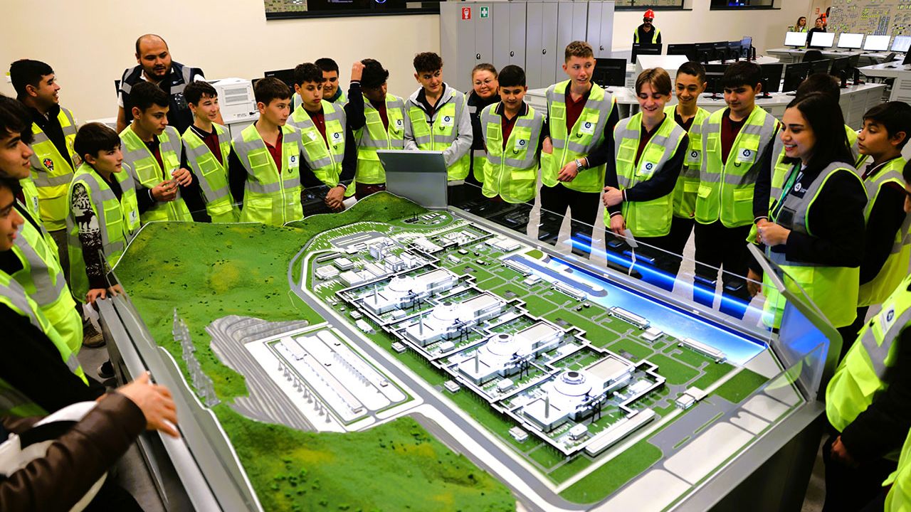 Mersin'den Öğrenciler Akkuyu NGS’yi Ziyaret Etti