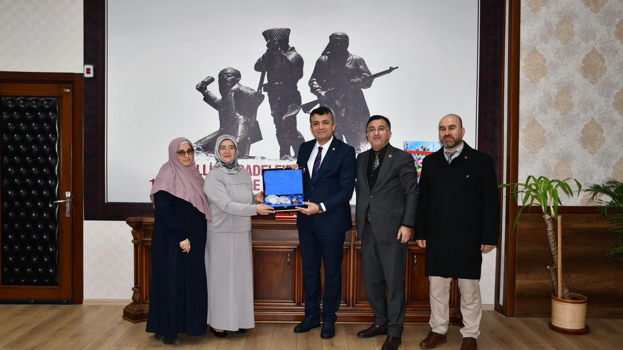 Dörtyol Kaymakamına SP’li Ziyareti