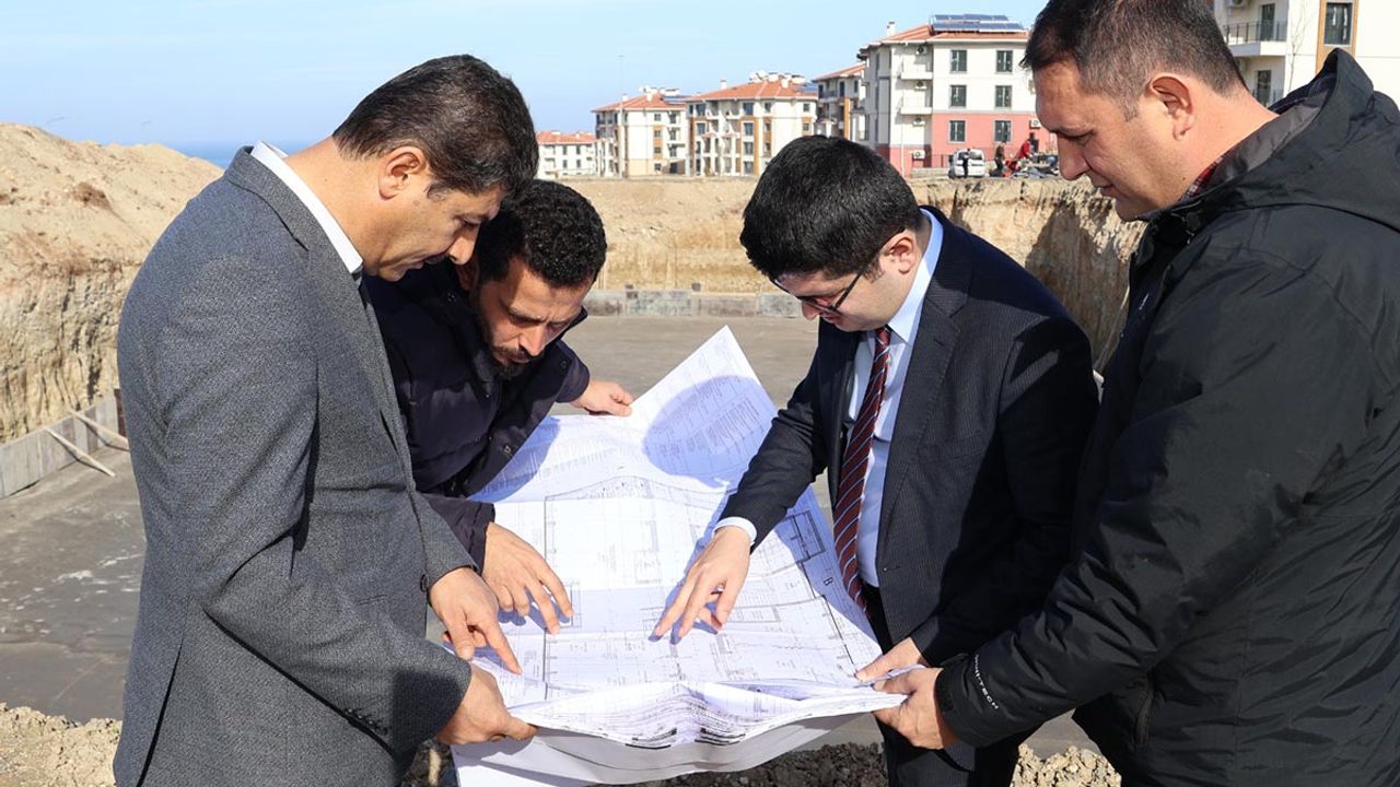 Kaymakam Eroğlu Eğitim Yatırımlarını İnceledi