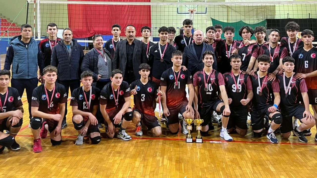 Bahri Çelen Anadolu Lisesi Hatay Dördüncüsü oldu…