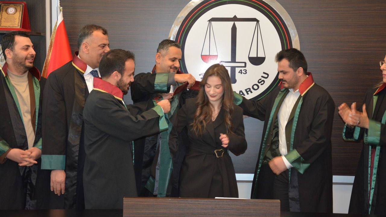 Hatay Barosu’nda Yeni Avukat…