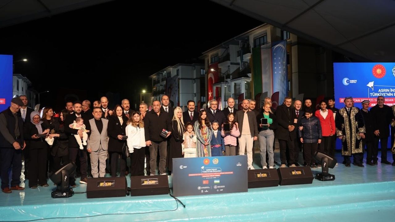 Özbekistan’ın 'Dost Eli' Arsuz’a Uzandı