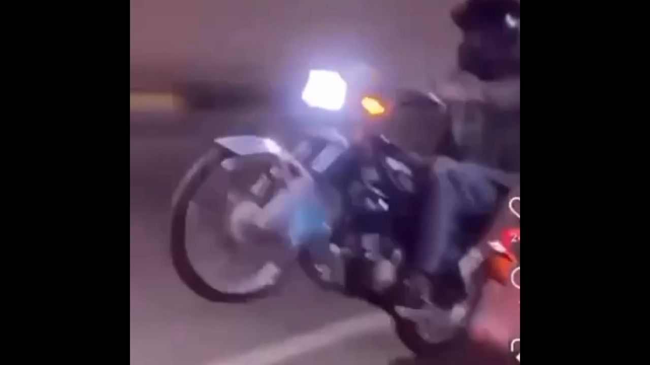 Motosikletle Akrobatik harekete ceza