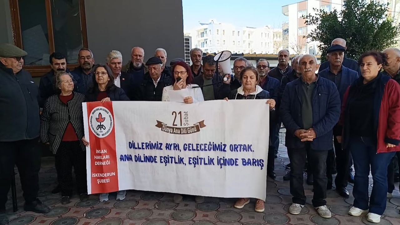 İHD’den ‘21 Şubat Dünya Anadil Günü’ açıklaması